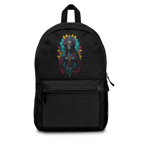 Santa Muerte de Guadalupe Backpacks