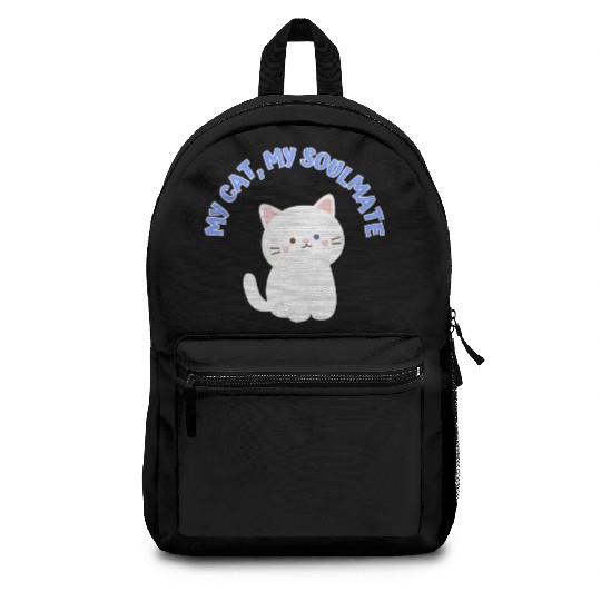 My Cat, My Soulmate, Cute Backpacks
