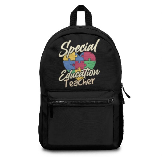 Special Education Teacher Cute Sped Awareness Backpacks
