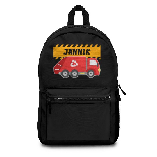 Jannik Trash Truck For Collector Ecologist Backpacks