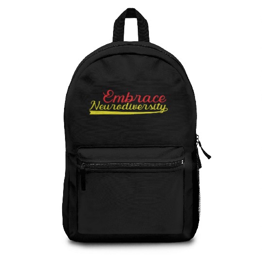 Embrace neurodiversity Backpacks