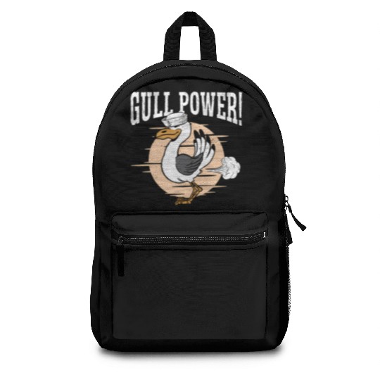 Gull Power Whirer Bird Seabird Seagull Backpacks