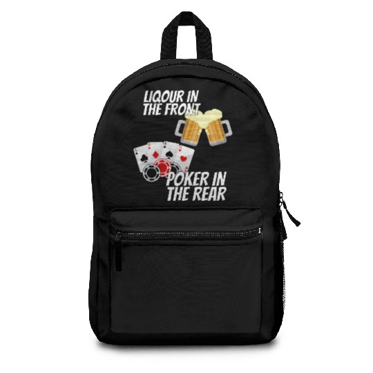 Liquor In The Front Poker In The Rear Backpacks