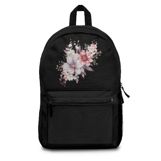beautiful flowers in awesome summer colours Backpacks