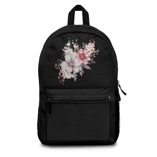 beautiful flowers in awesome summer colours Backpacks