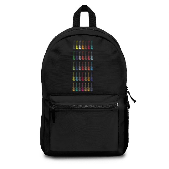 Electric Guitar Guitar Player Instrument Backpacks