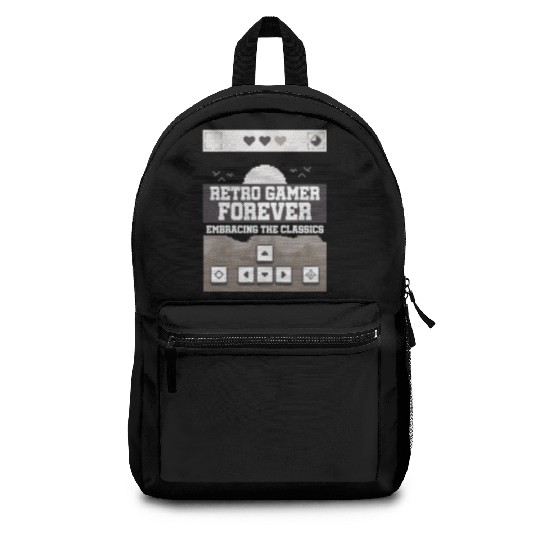 Retro Gamer Forever Embracing the Classic Backpacks