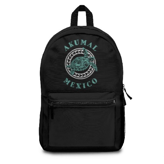 Akumal Meco T Tattoo Sea Turtle Backpacks