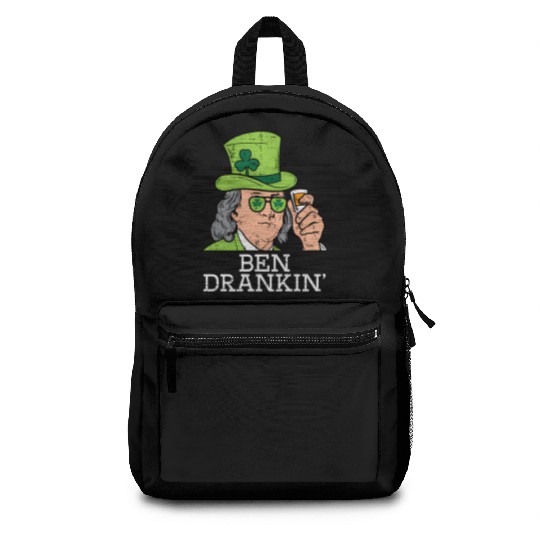 Ben Drankin Saint Paddys St Patric Day Backpacks
