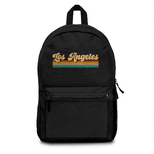 Retro Los Angeles Backpacks