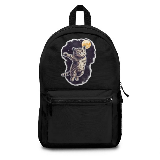 Space cat Backpacks