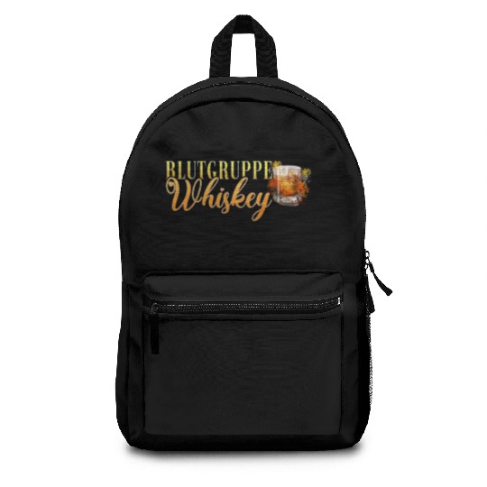 Blutgruppe Whiskey Cocktail Bartender Backpacks
