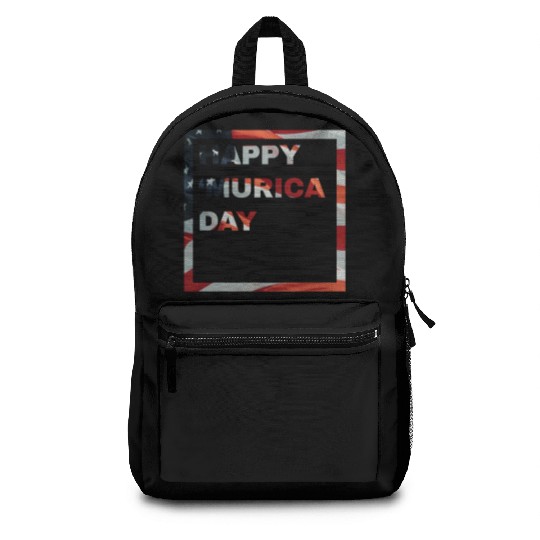 Happy 'Murica Day | 4th Of July Merch Backpacks