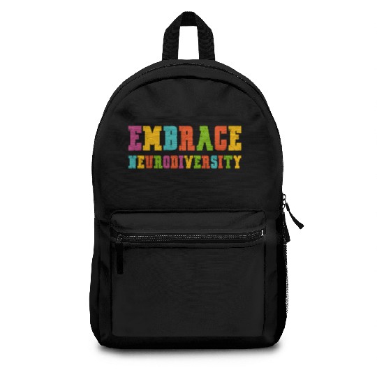 Adhd Autism Asd Embrace Neurodiversity Backpacks