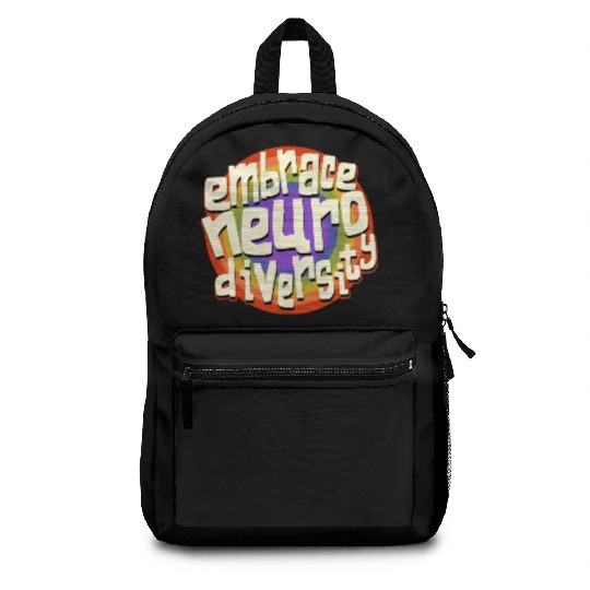Embrace Neurodiversity Neurodiversity Awareness Backpacks