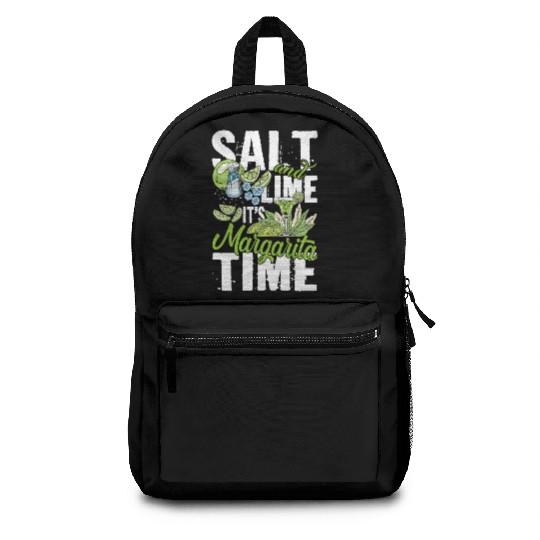 Salt And Lime It'S Margarita Time Pub Crawl Pytime Backpacks