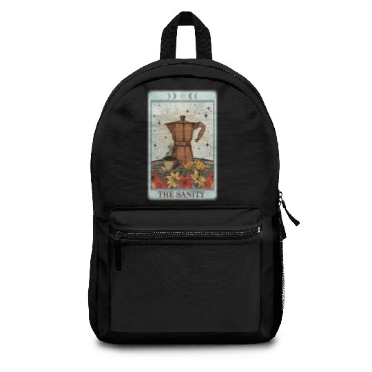 Coffee Tarot Card The Sanity Backpacks