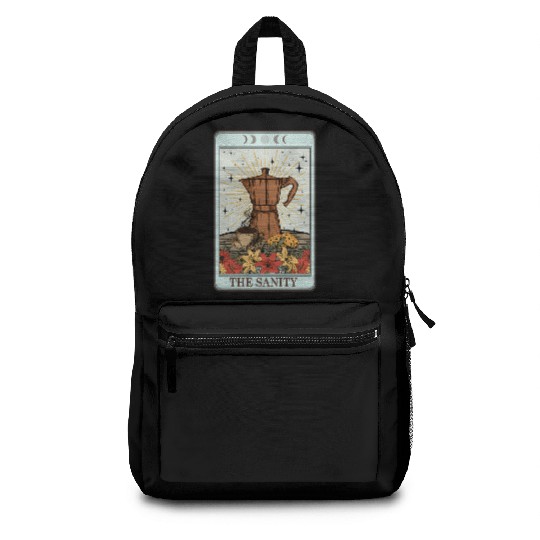 Coffee Tarot Card The Sanity Backpacks