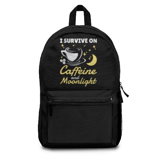 Night Shift Worker Graveyard Duty Backpacks
