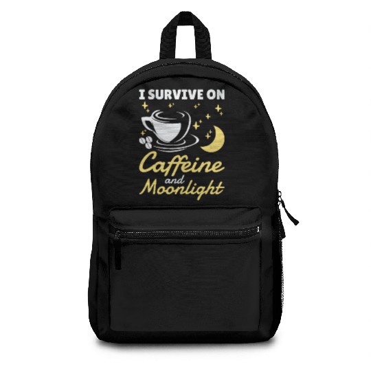 Night Shift Worker Graveyard Duty Backpacks