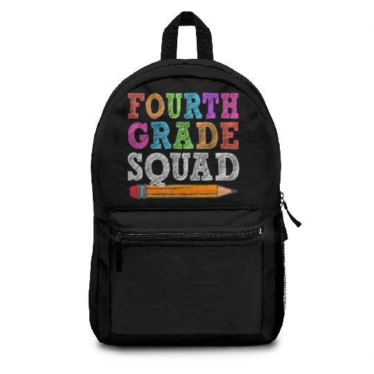 Fourth Grade Squad 4th Grade Back To School Backpacks