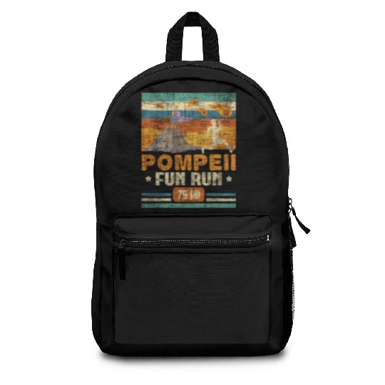 Pompeii Fun Run - Geography Volcanologist Backpacks