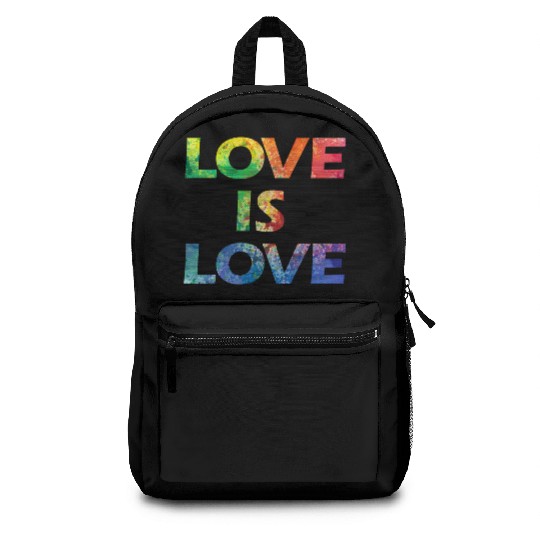 LOVE IS LOVE Backpacks