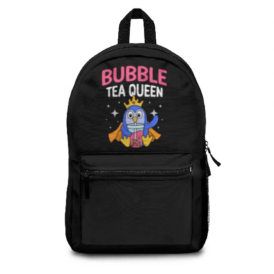 Bubble Tea Queen Boba Tea Drinker Korean Drink Backpacks