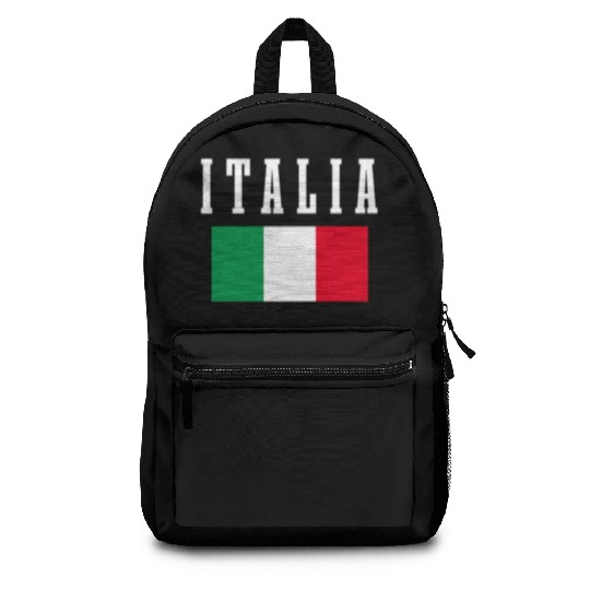 Italia Italian Flag Italy Pride Backpacks