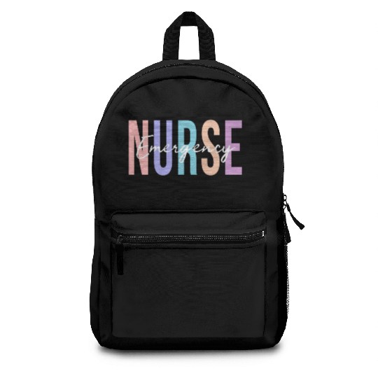Er Nurse Emergency Room Nurse Registered Nurse Backpacks