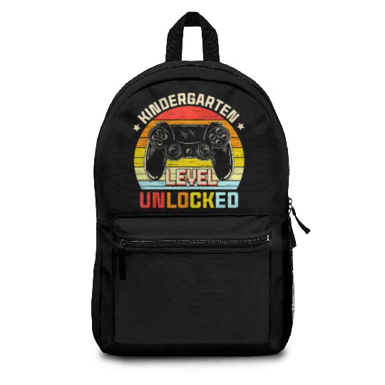 Kindergarten Level Unlocked Video Game Back to Backpacks