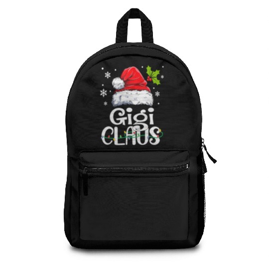 Gigi Claus Family Pj Backpacks