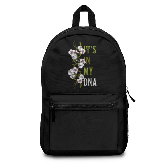 Orchid Flower Plant Lover Women Florist Orchid Backpacks