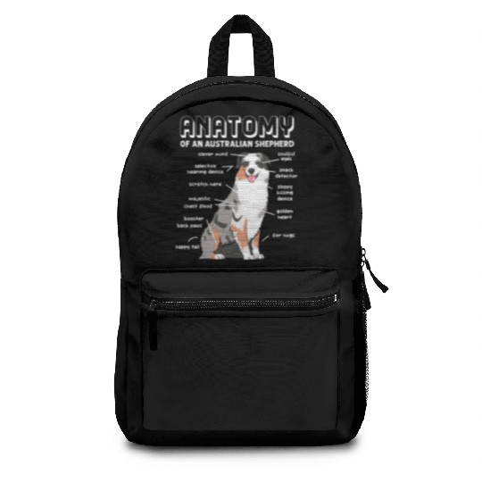 Anatomy of An Australian Shepherd Backpacks