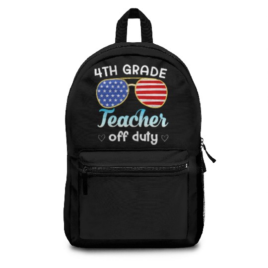 4th grade teacher off duty Backpacks