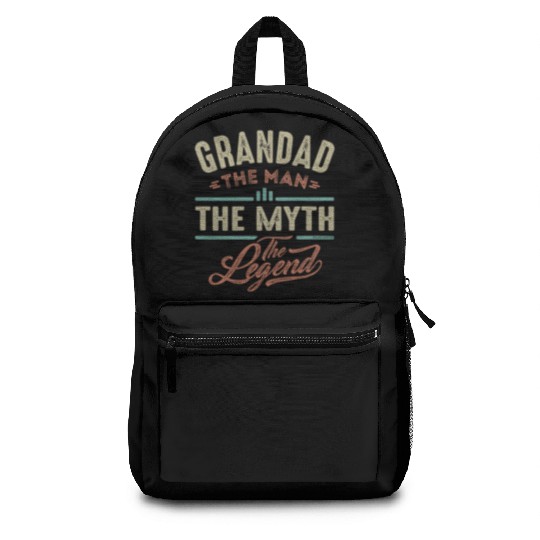 Grandad The Legend Backpacks