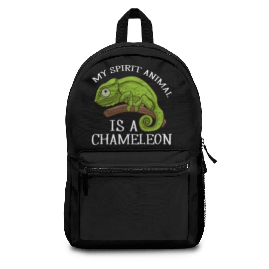 My rit Animal Is A Chameleon Lizard Chameleon Backpacks