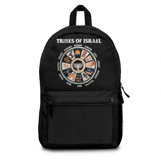 12 Twelve Tribes Of Israel Hebrew Israelite Judah Backpacks