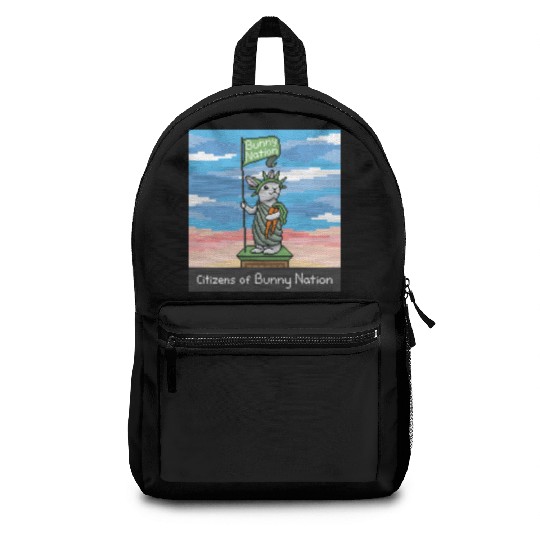 Citizens of Bunny Nation NFT #1 Artwork Backpacks