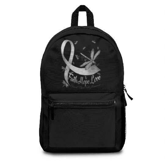Faith Hope Love Charcot Marie Tooth Awareness Backpacks