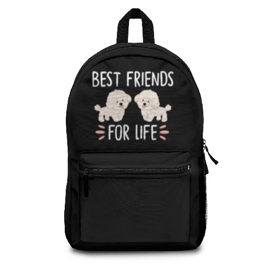 Best Friends For Life, Bichon Frise Backpacks