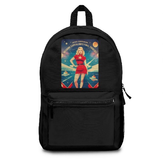 Funny Retro Cold War Soviet Communism USSR Humor Backpacks