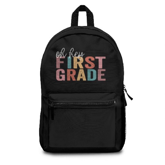 Back To School Students Teacher Oh Hey 1St First Backpacks