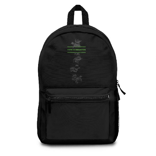 Type O Negative Leaves Double Sided Black Backpacks