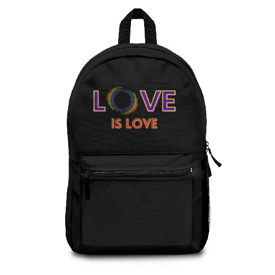love is love Backpacks
