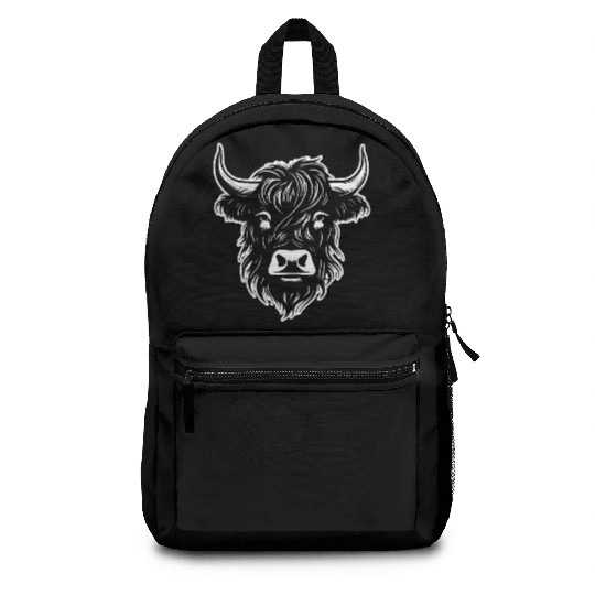 Scottish Highland Cow Backpacks