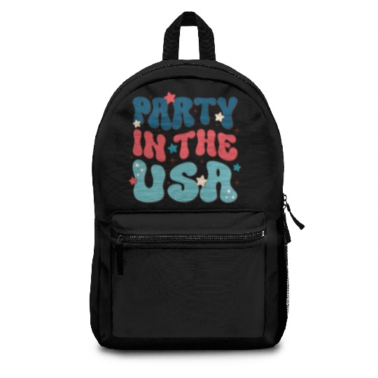 Party In The USA, Independence Day Backpacks