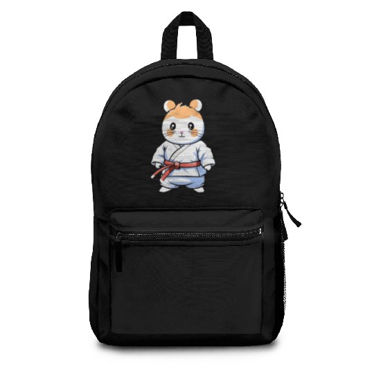 Hamster Taekwondo Martial Arts Fighter MMA Hammy Backpacks