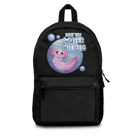 Save the Water Kittens Backpacks