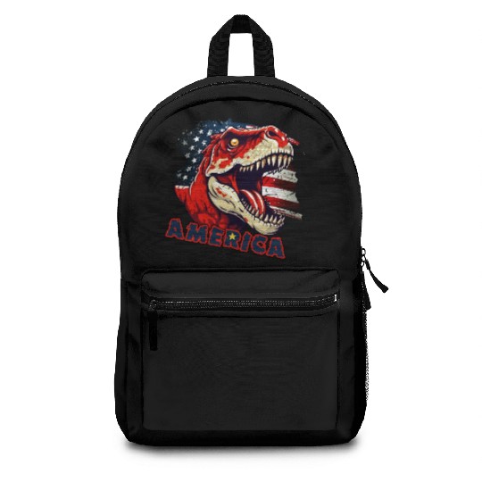 Dinosaur Independence Day Backpacks